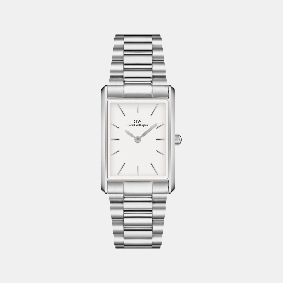 Bound Men Quartz White Dial Analog Stainless Steel Watch DW00100701