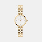 Elan Jewelry Women Quartz White Dial Analog Stainless Steel Watch DW00100715K