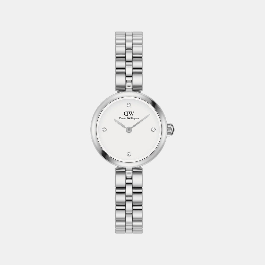 Elan Jewelry Women Quartz White Dial Analog Stainless Steel Watch DW00100716K