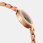 Elan Jewelry Women Quartz Green Dial Analog Stainless Steel Watch DW00100721K