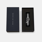Quadro Women Quartz Black Dial Analog Stainless Steel Watch DW00100750