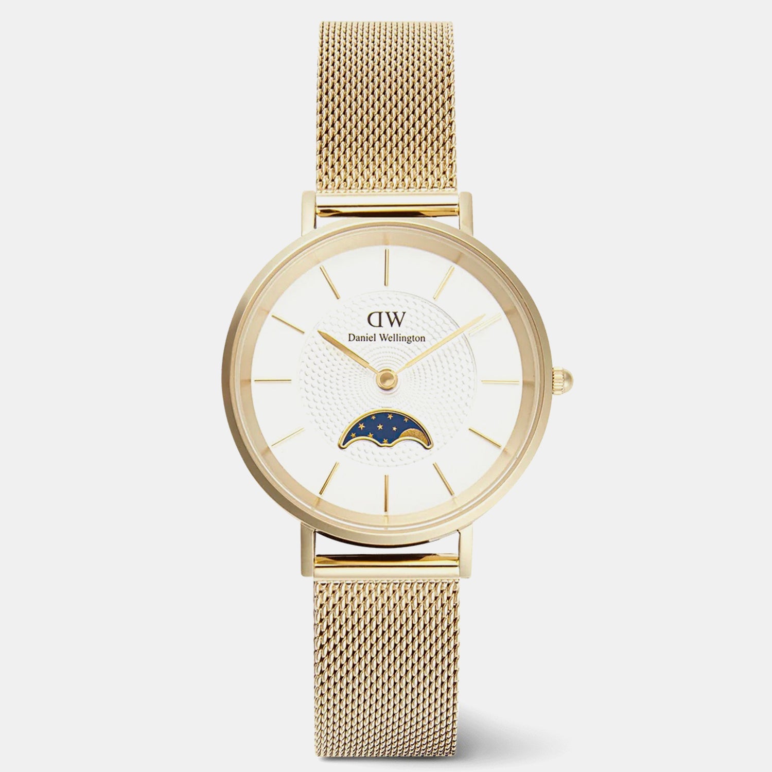 Women Quartz White Dial Analog Stainless Steel Watch DW00100771K