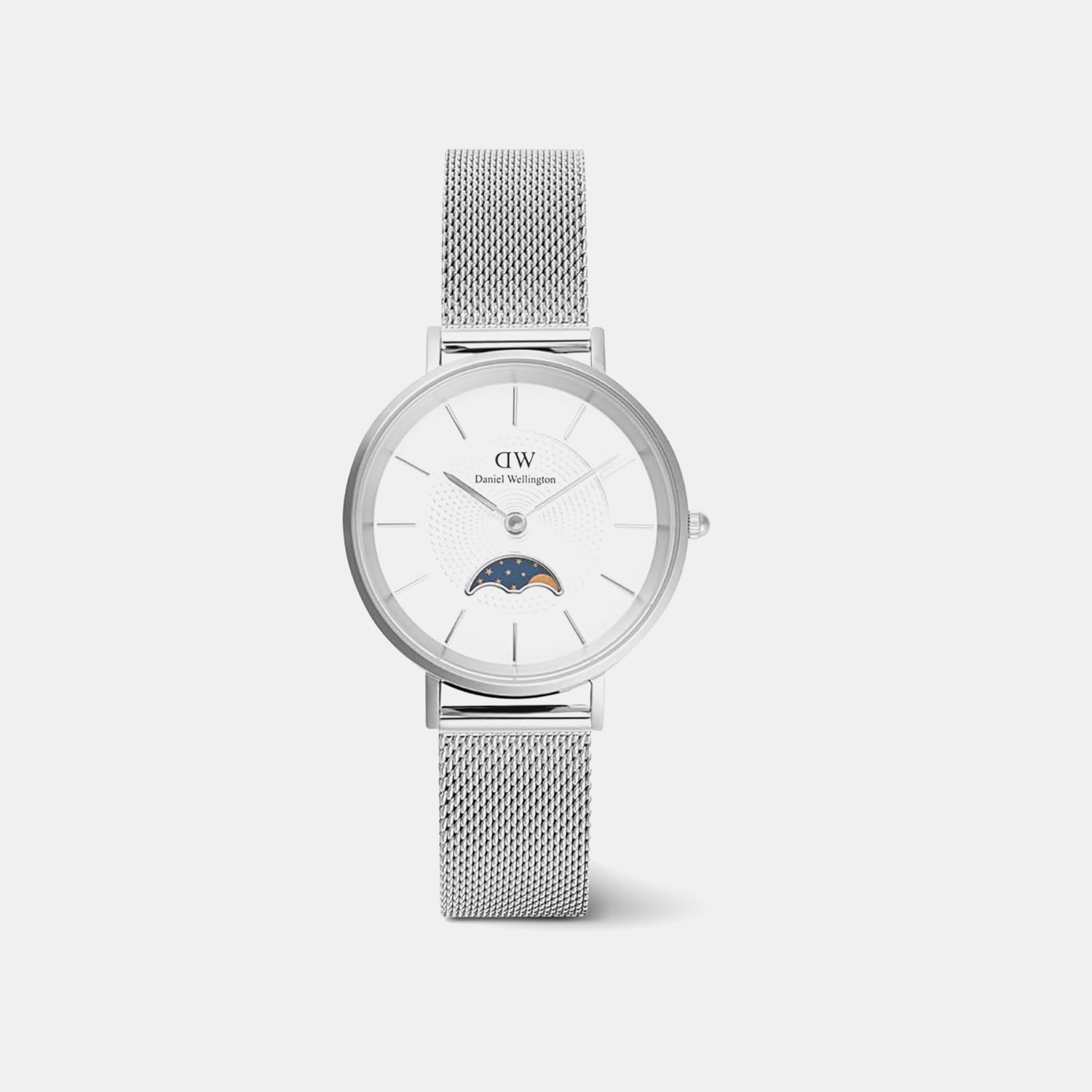 Women Quartz White Dial Analog Stainless Steel Watch DW00100772K
