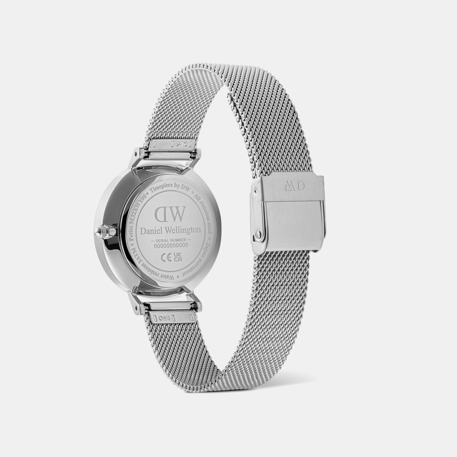 Women Quartz White Dial Analog Stainless Steel Watch DW00100772K