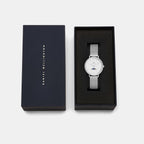 Women Quartz White Dial Analog Stainless Steel Watch DW00100772K