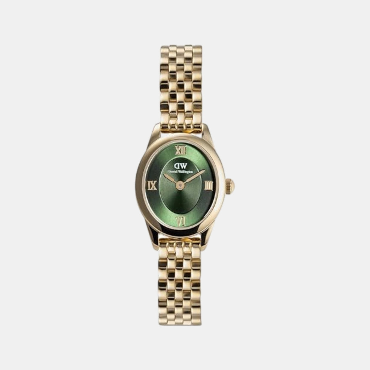 Ophelia Women Quartz Green Dial Analog Stainless Steel Watch DW00100804K