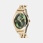 Ophelia Women Quartz Emerald Green Dial Analog Stainless Steel Watch DW00100804K