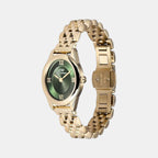 Ophelia Women Quartz Emerald Green Dial Analog Stainless Steel Watch DW00100804K