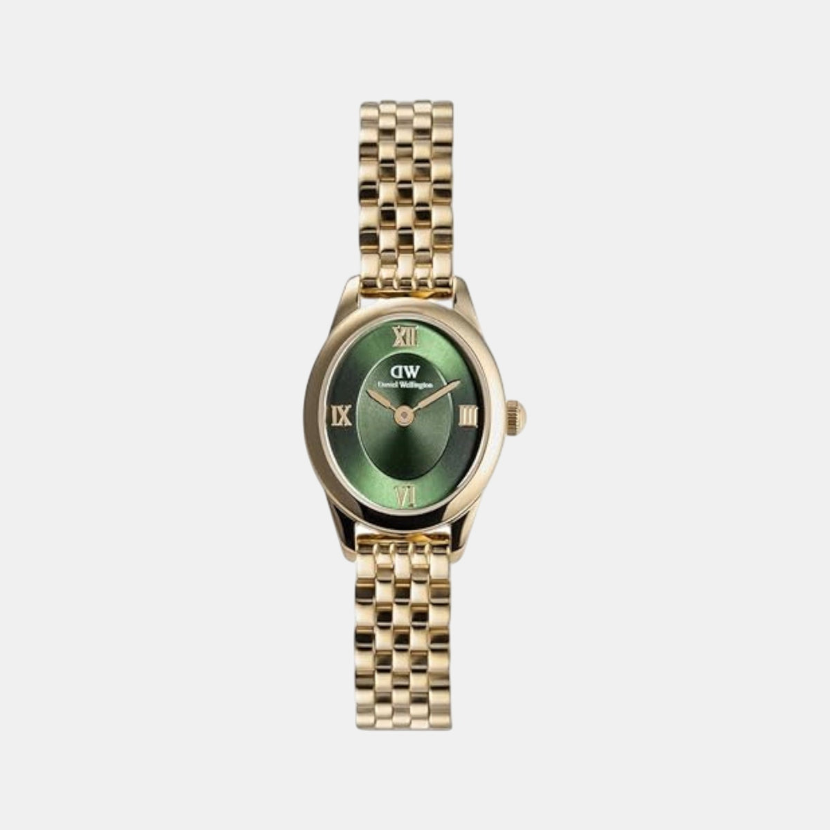 Ophelia Women Quartz Green Dial Analog Stainless Steel Watch DW00100804K