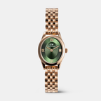 Ophelia Women Quartz Emerald Green Dial Analog Stainless Steel Watch DW00100806K