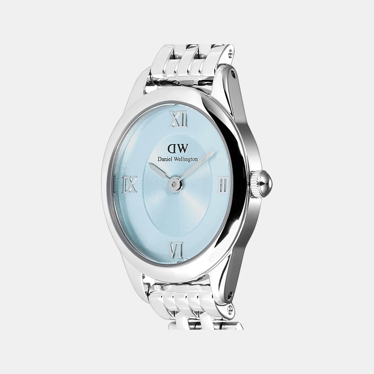 Ophelia Women Quartz Blue Dial Analog Stainless Steel Watch DW00100809K