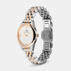 Ophelia Women Quartz White Dial Analog Stainless Steel Watch DW00100810K