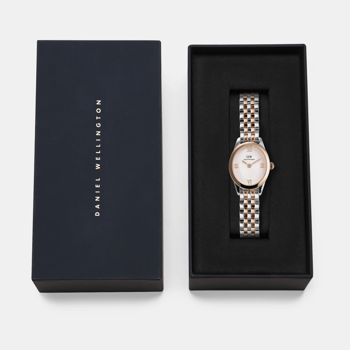 Ophelia Women Quartz White Dial Analog Stainless Steel Watch DW00100810K