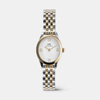 Ophelia Women Quartz White Dial Analog Stainless Steel Watch DW00100811K