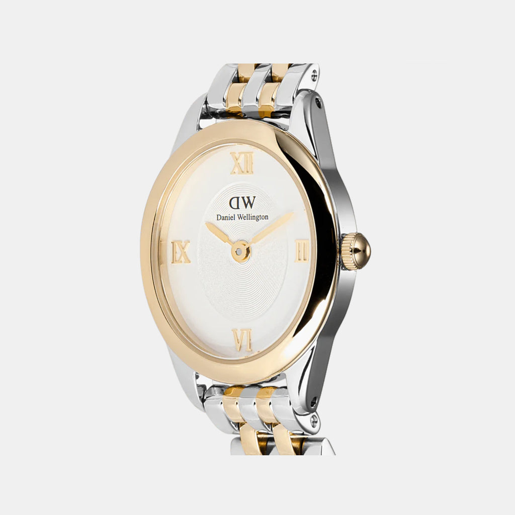 Ophelia Women Quartz White Dial Analog Stainless Steel Watch DW00100811K