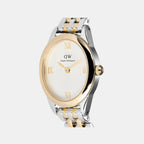 Ophelia Women Quartz White Dial Analog Stainless Steel Watch DW00100811K