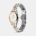 Ophelia Women Quartz White Dial Analog Stainless Steel Watch DW00100811K