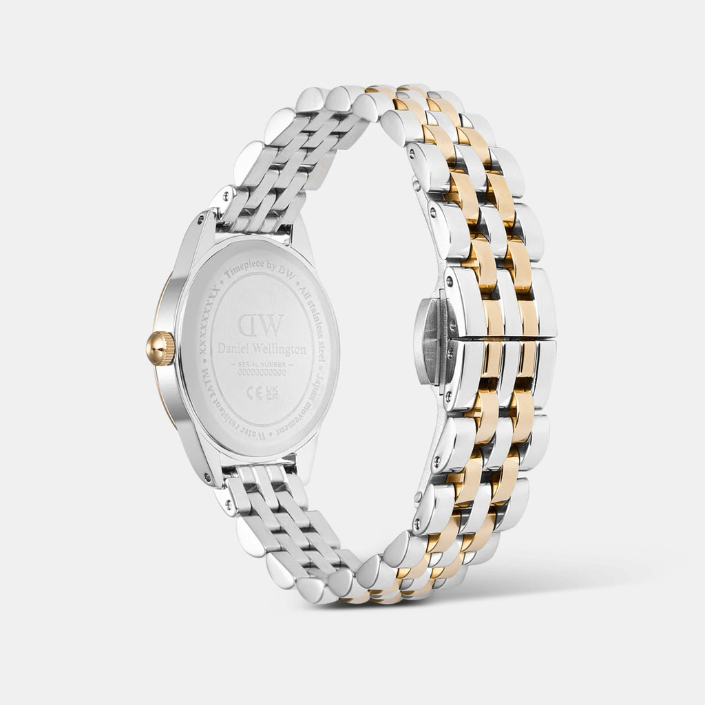 Ophelia Women Quartz White Dial Analog Stainless Steel Watch DW00100811K