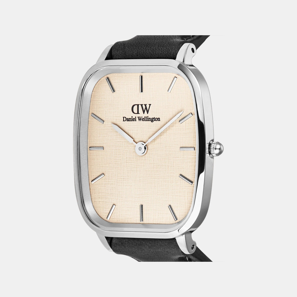 Vintage Unisex Quartz Analog Dial Analog Leather Watch DW00100813K