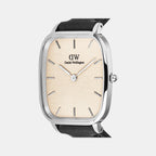 Vintage Unisex Quartz Analog Dial Analog Leather Watch DW00100813K
