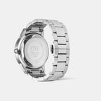 Iconic Men Quartz Black Dial Analog Stainless Steel Watch DW00100822K
