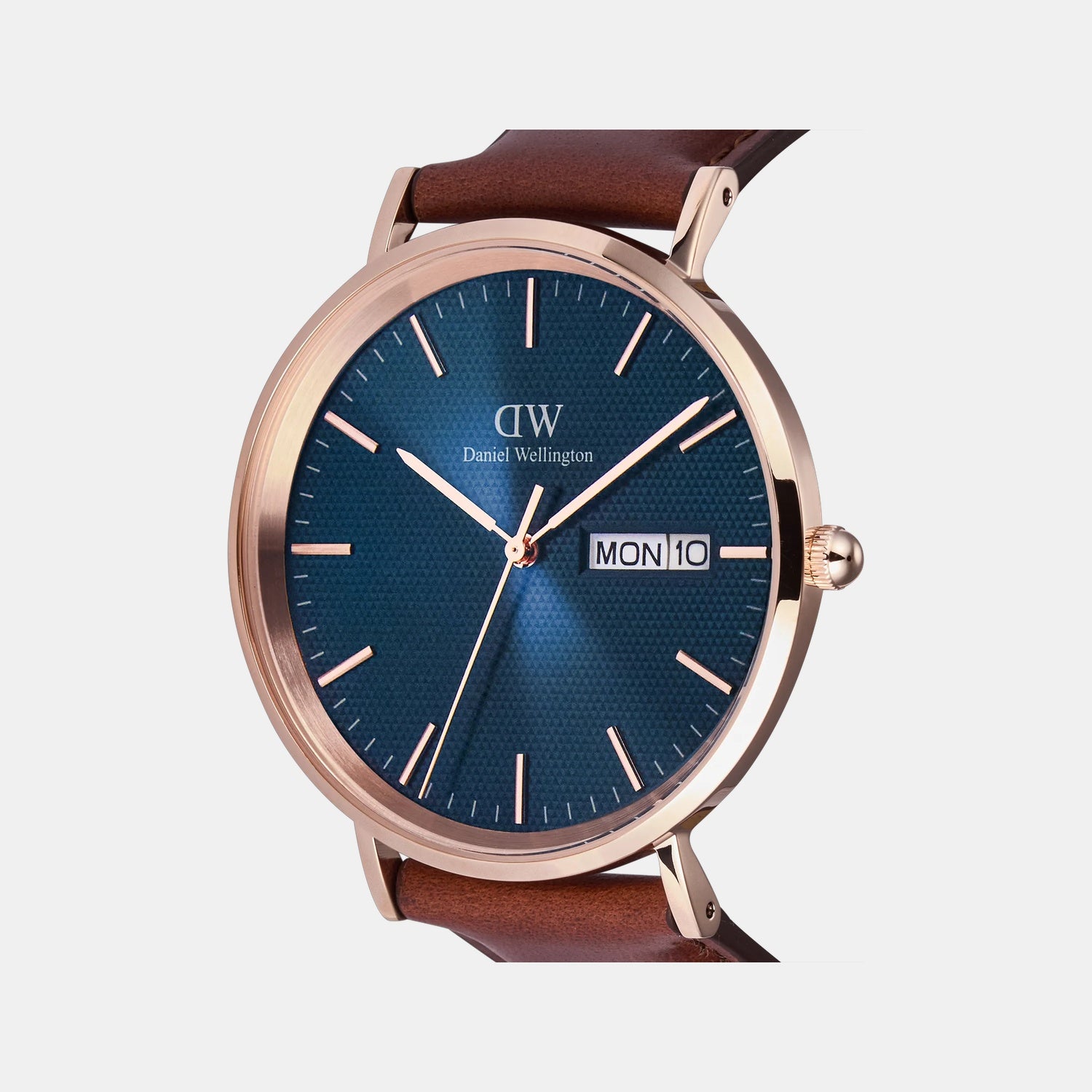 Oval Mini Women Quartz Arctic Blue Dial Analog Stainless Steel Watch DW00100807K