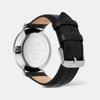 Classic Day Date Men Quartz White Dial Analog Stainless Steel Watch DW00100832K