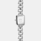 Women Quartz White Dial Analog Stainless Steel Watch DW00100834K