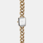 Women Quartz White Dial Analog Stainless Steel Watch DW00100835K