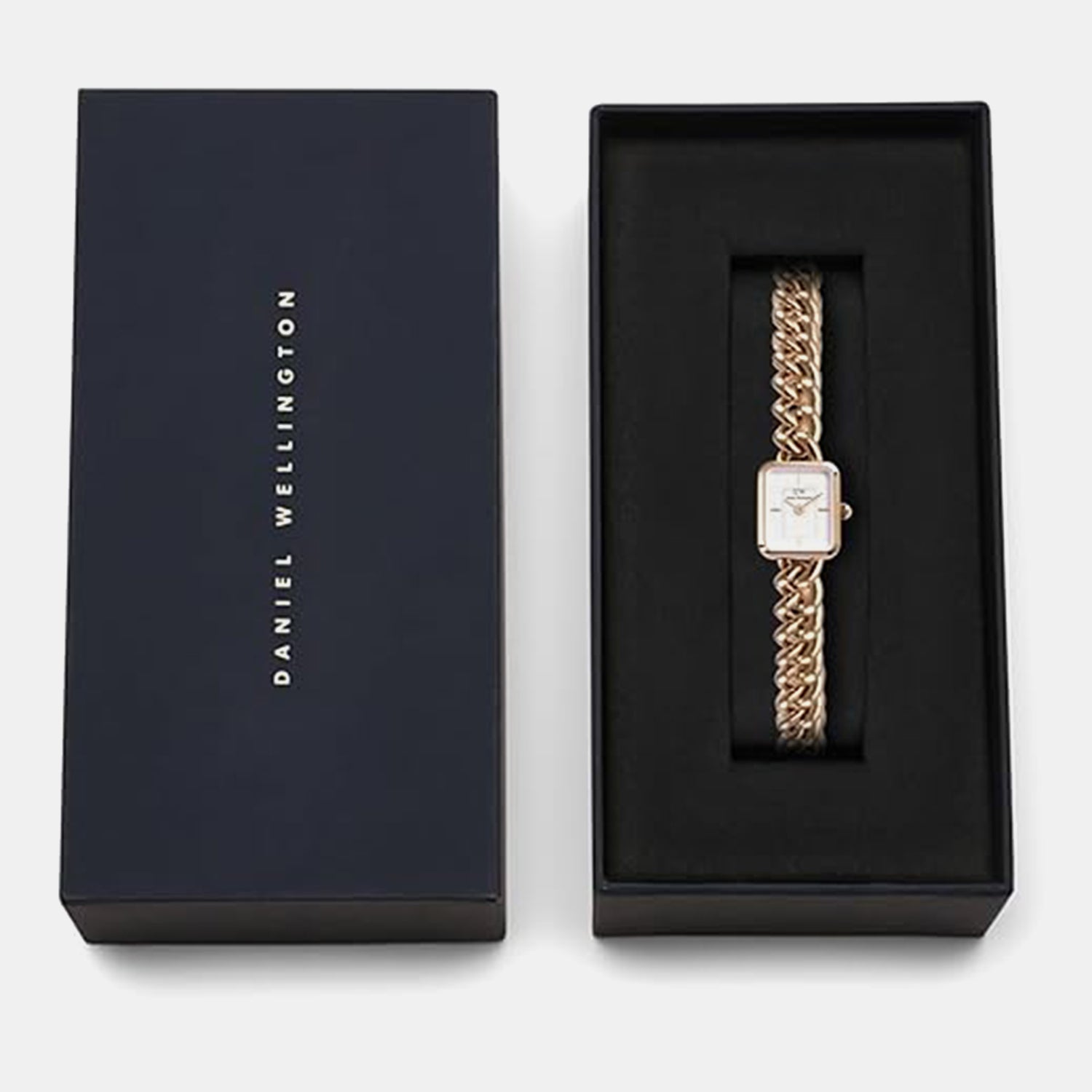 Women Quartz White Dial Analog Stainless Steel Watch DW00100835K