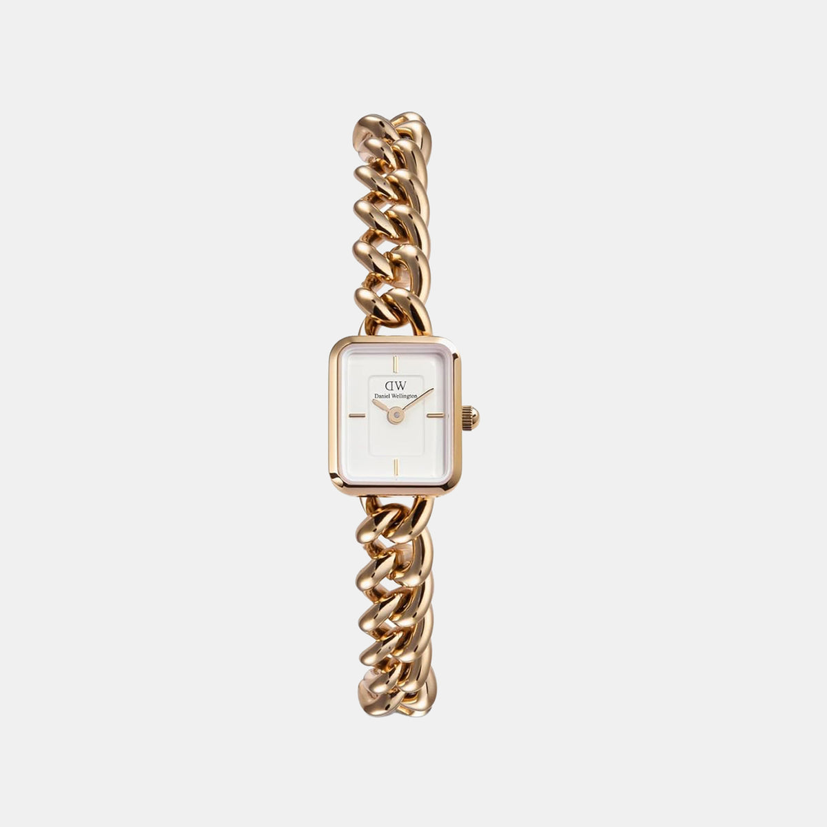 Jolie Women Quartz White Dial Analog Stainless Steel Watch DW00100835K
