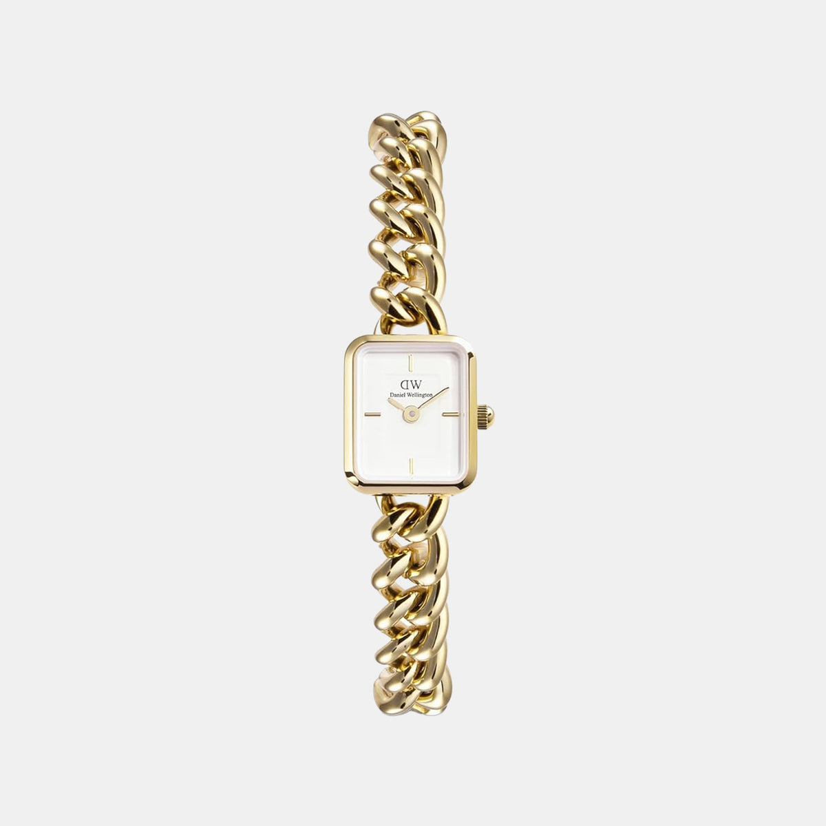 Jolie Women Quartz White Dial Analog Stainless Steel Watch DW00100836K