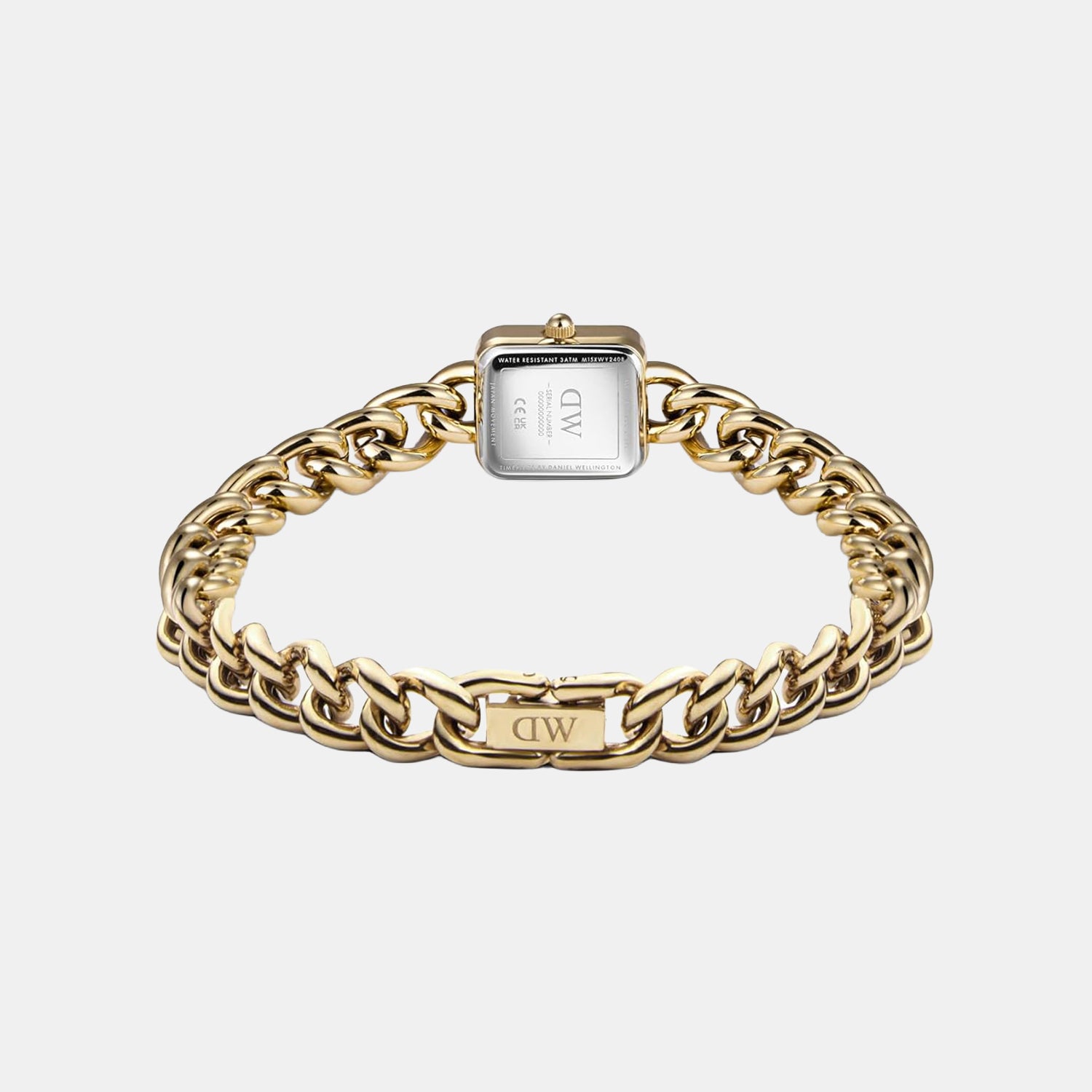 Women Quartz White Dial Analog Steel Watch DW00100836K