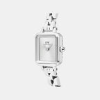 Quadro Women Quartz Silver Dial Analog Stainless Steel Watch DW00100844K