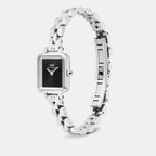 Quadro Women Quartz Black Dial Analog Stainless Steel Watch DW00100845K