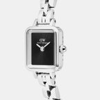 Quadro Women Quartz Black Dial Analog Stainless Steel Watch DW00100845K