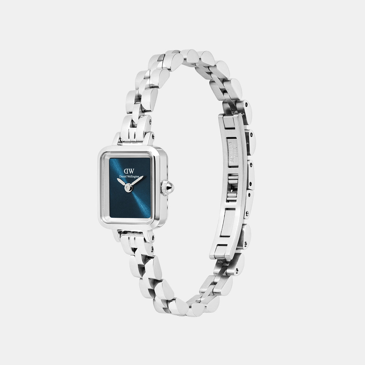 Quadro Women Quartz Blue Dial Analog Stainless Steel Watch DW00100846K