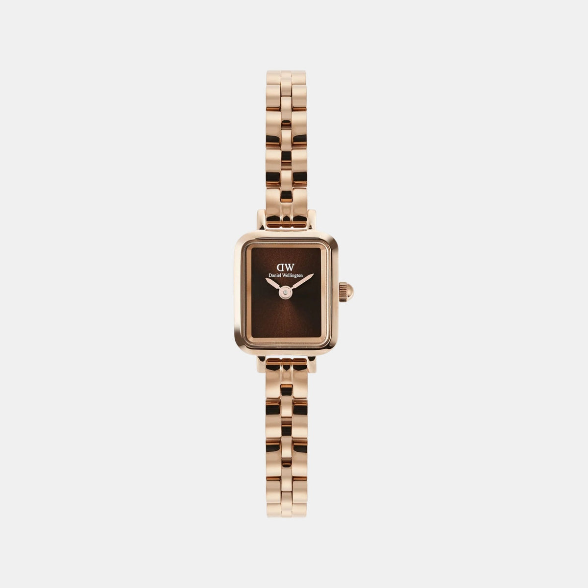 Quadro Women Quartz Brown Dial Analog Stainless Steel Watch DW00100849K