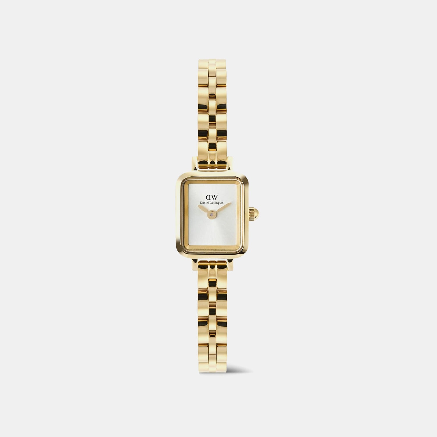 Quadro Women Quartz White Dial Analog Stainless Steel Watch DW00100850