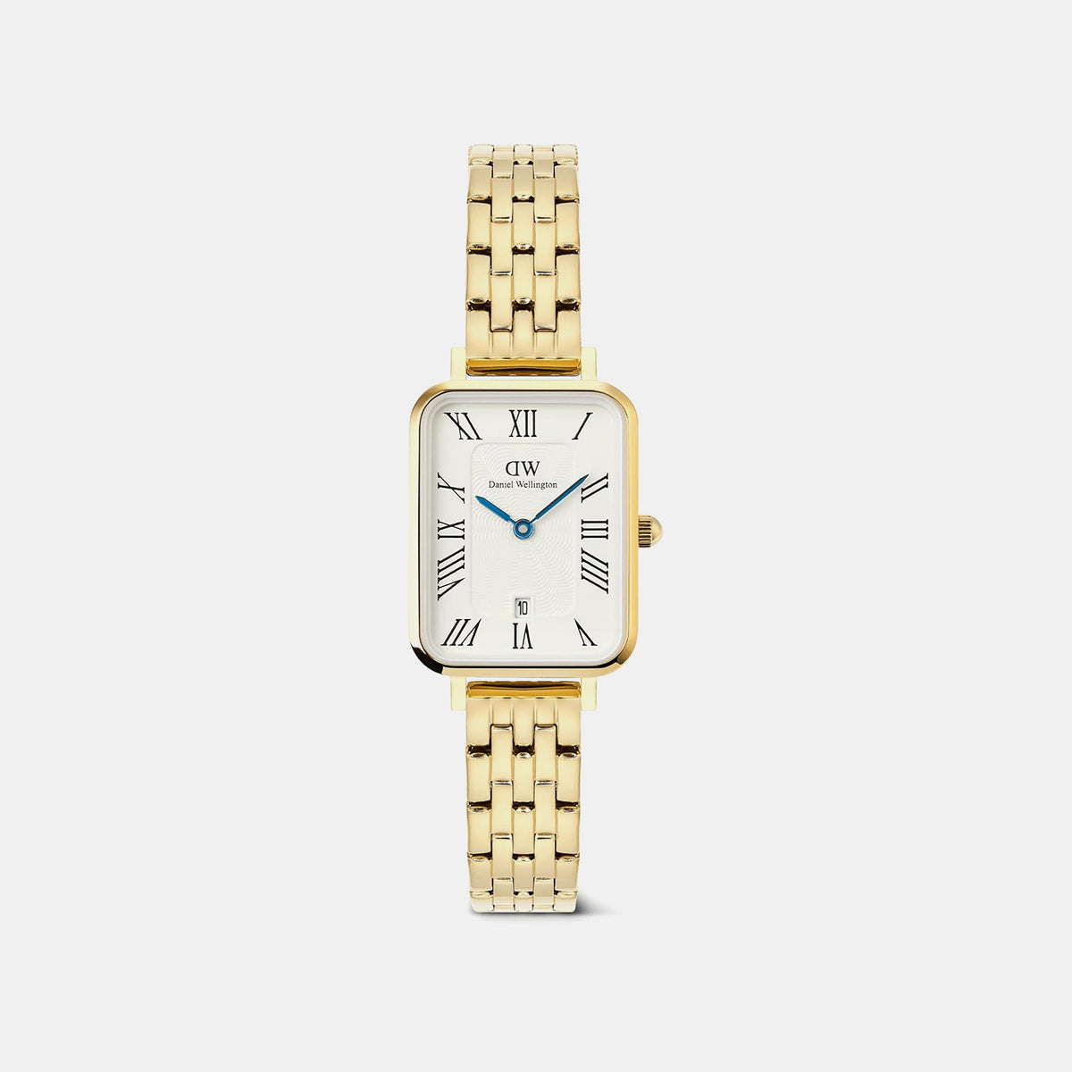 Quadro Women Quartz White Dial Analog Stainless Steel Watch DW00100861K