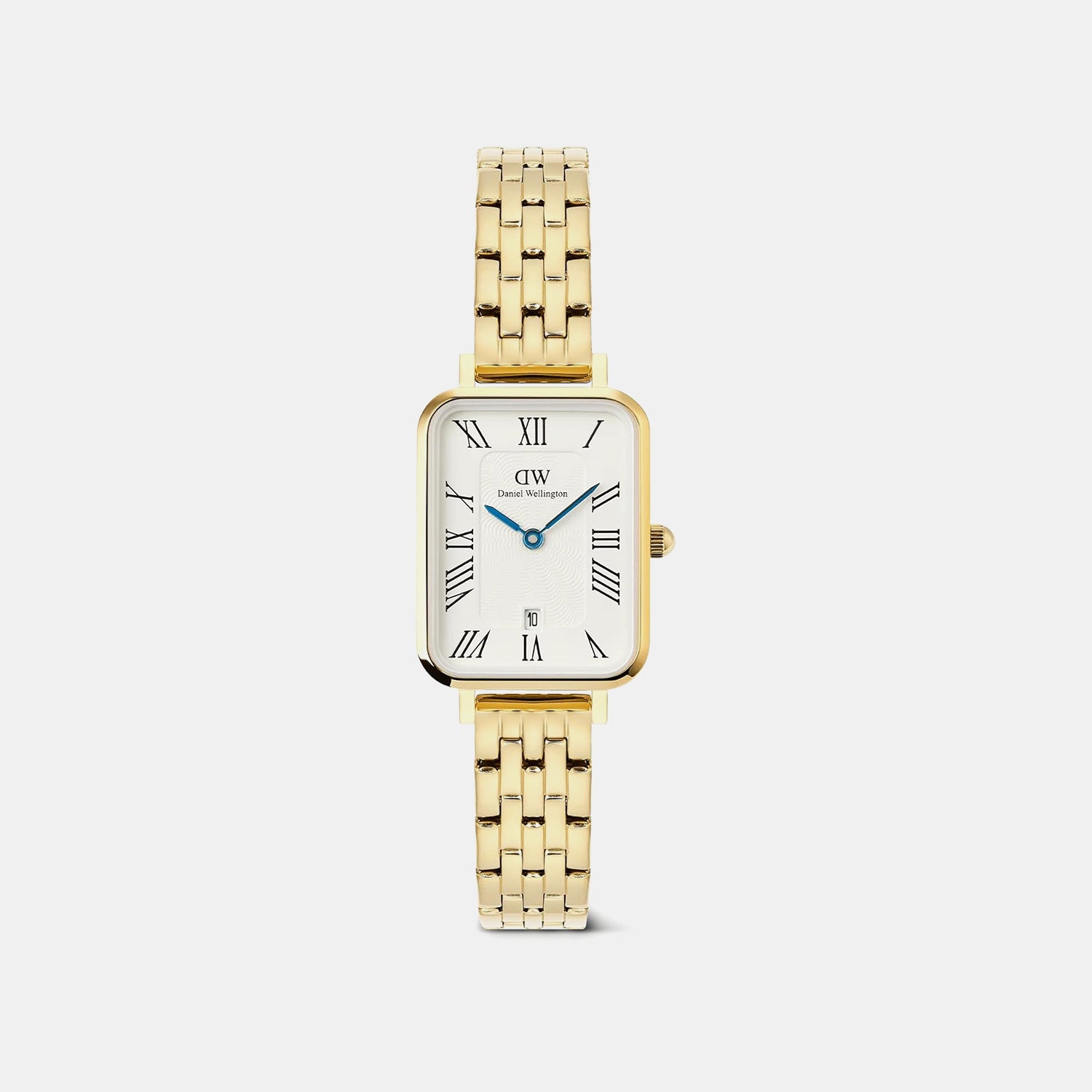 Quadro Women Quartz White Dial Analog Steel Watch DW00100861