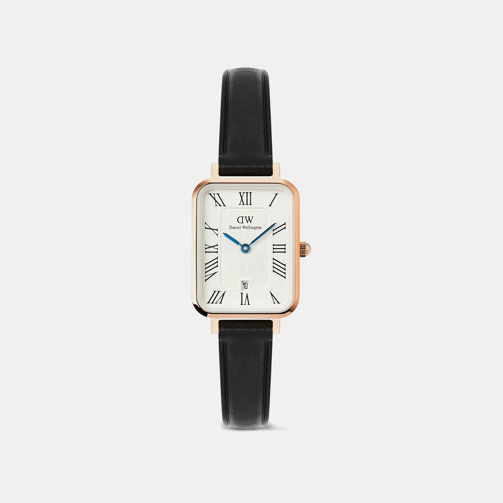 Quadro Women Quartz White Dial Analog Stainless Steel Watch DW00100862