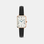 Quadro Women Quartz White Dial Analog Stainless Steel Watch DW00100862