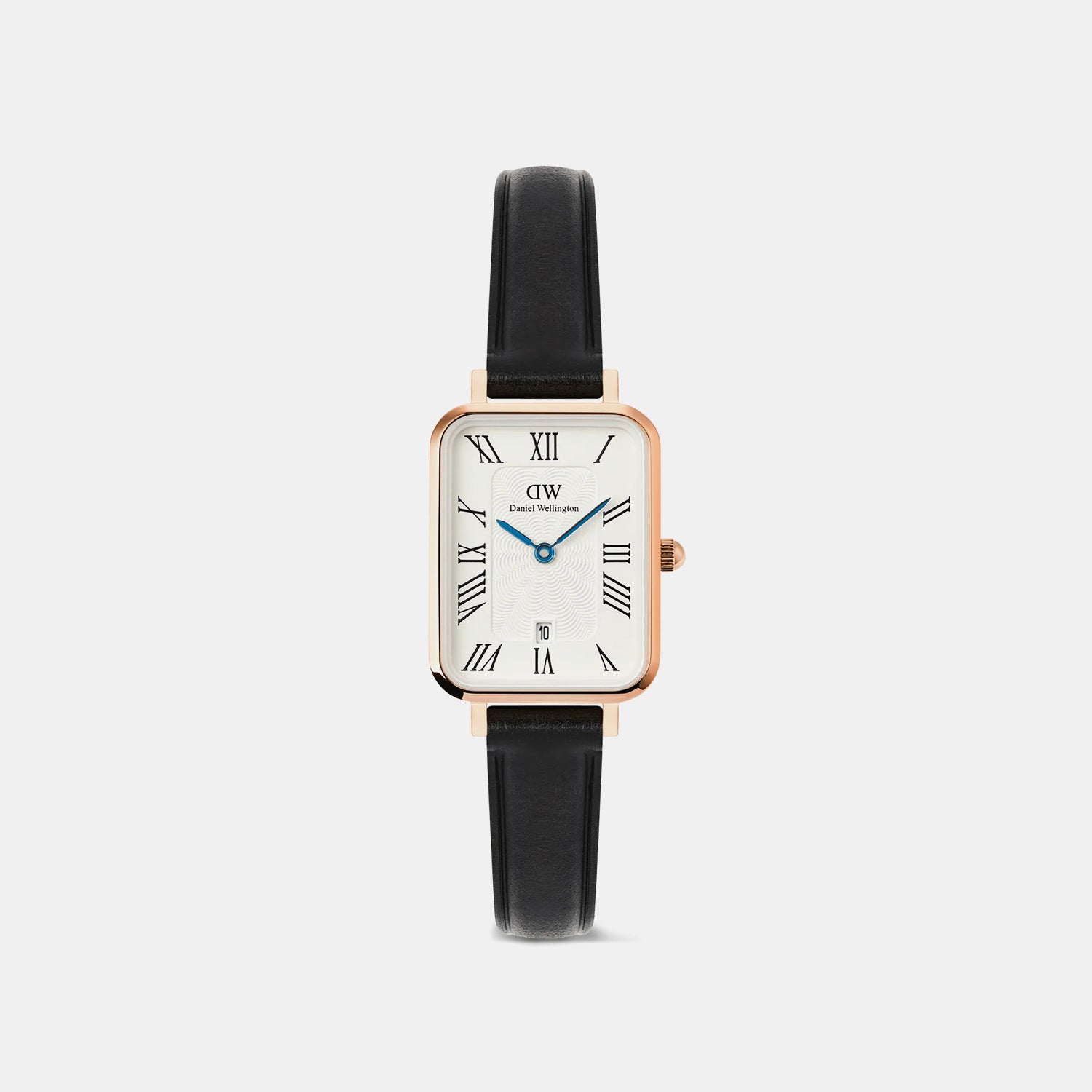 Quadro Women Quartz White Dial Analog Leather Watch DW00100862K