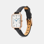 Quadro Women Quartz White Dial Analog Stainless Steel Watch DW00100862