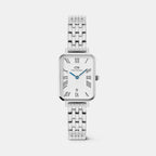 Quadro Women Quartz White Dial Analog Stainless Steel Watch DW00100864