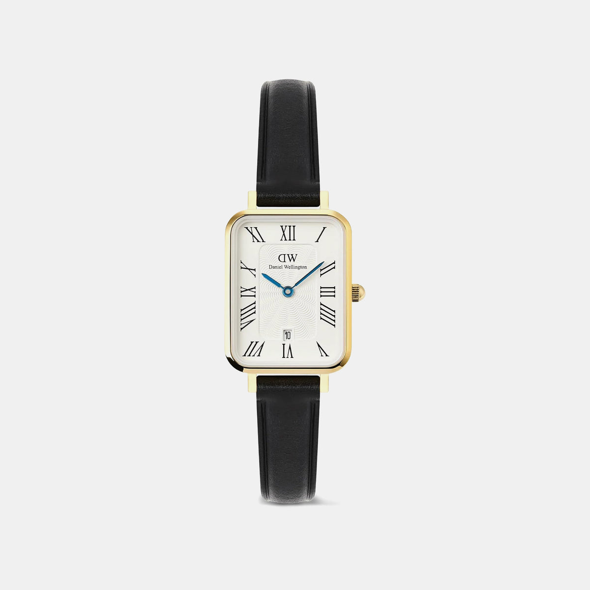 Petite Women Quartz White Dial Analog Leather Watch DW00100865K