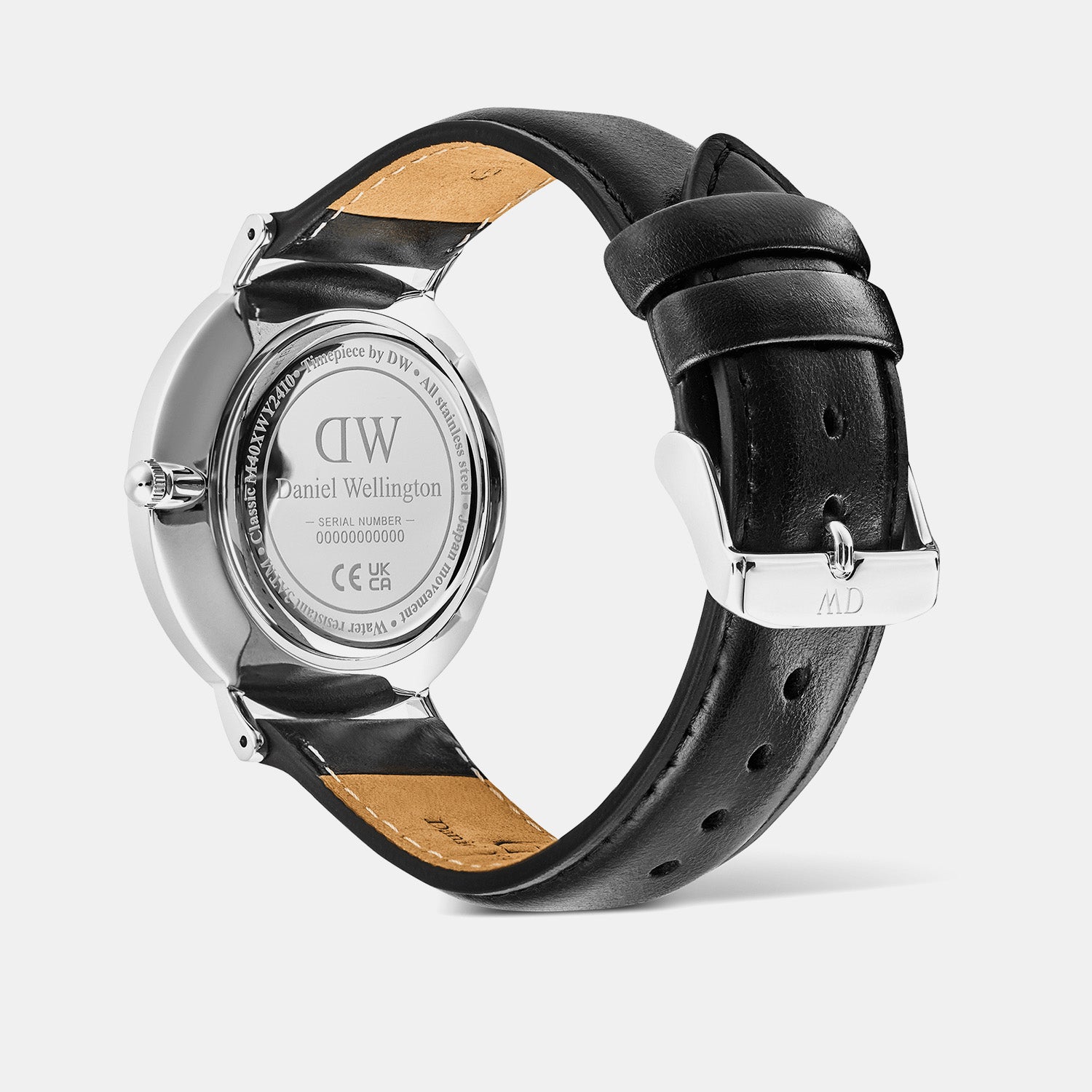 Classic Multi-Eye Sheffield Men Quartz Silver Dial Analog Leather Watch DW00100866