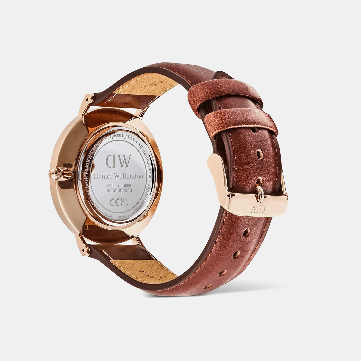 Classic Multi-Eye Men Quartz Beige Dial Analog Leather Watch DW00100871