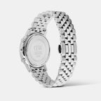 Iconic Arctic Panda Men Quartz Blue Dial Chronograph Stainless Steel Watch DW00100874